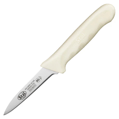 Winco KWP-30 to 30Y, 3-1/4" Diff Colors PP Hdl 2pcs/pk Paring Knives