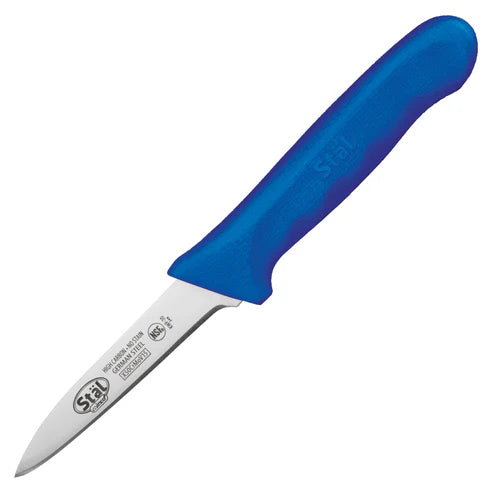 Winco KWP-30 to 30Y, 3-1/4" Diff Colors PP Hdl 2pcs/pk Paring Knives