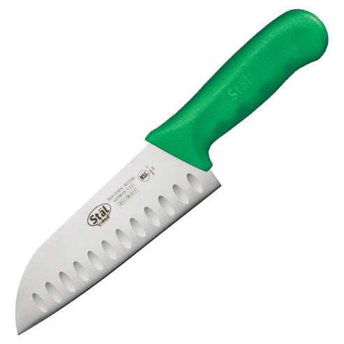 Winco KWP-70 to KWP-70Y, 7" Various Colors PP Hdl Santoku Knife, EA