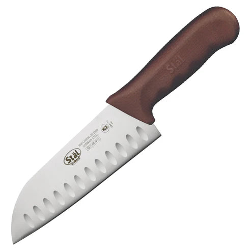 Winco KWP-70 to KWP-70Y, 7" Various Colors PP Hdl Santoku Knife, EA