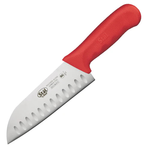 Winco KWP-70 to KWP-70Y, 7" Various Colors PP Hdl Santoku Knife, EA