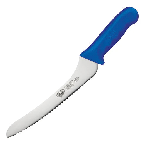 Winco KWP-92 to KWP-92Y, 9" Various Colors, Offset, Bread Knife, EA