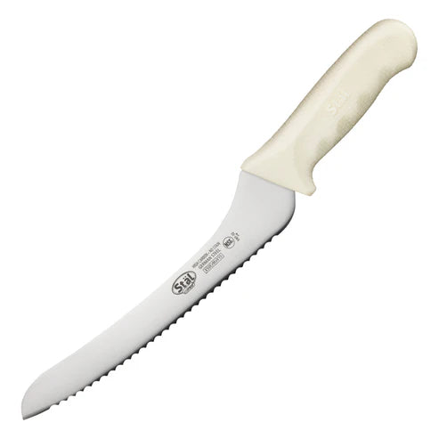 Winco KWP-92 to KWP-92Y, 9" Various Colors, Offset, Bread Knife, EA