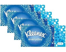 Kleenex Everyday Pocket Facial Tissues – 8 Pack soft, strong pocket-size tissues for everyday use and on-the-go convenience