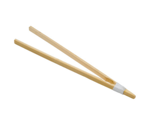 Bamboo tongs