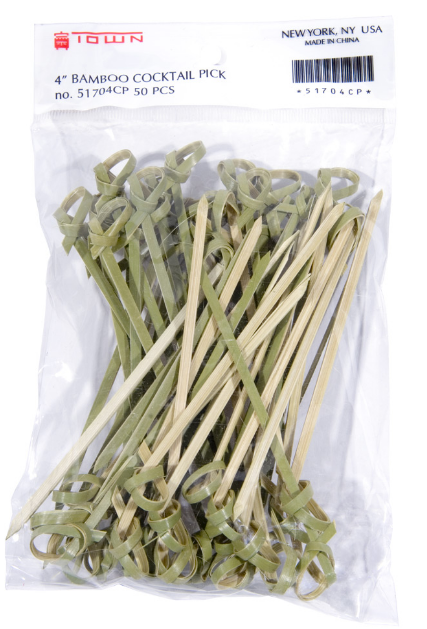 Bamboo cocktail picks
