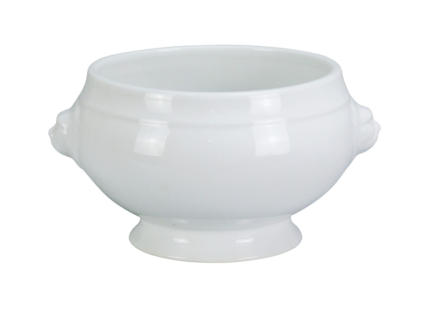 Yanco Lion Bouillon Cup LB-232 is a refined and versatile addition to any restaurant or dining setting. Designed to elegantly present soups, chowders, stews, and condiments, this cup combines functionality with classic appeal. Crafted from high-quality porcelain, it features a sleek white glaze that enhances its durability and aesthetic charm. Built for convenience, it is oven, dishwasher, and microwave safe, making it ideal for both commercial and home use.