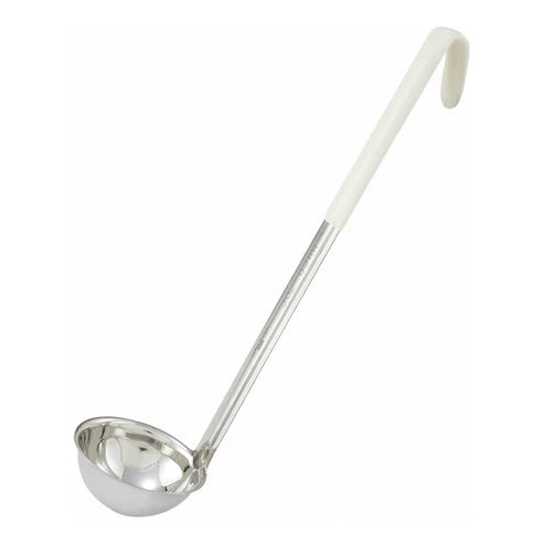 Winco LDC-05 to LDC-8, 1/2oz to 8oz, One-piece S/S, Color-coded Handles, EA
