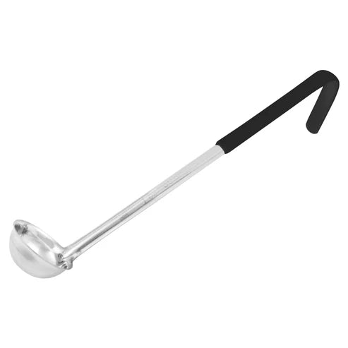 Winco LDCN-1 to 8K, 1-8oz Winco Prime 1 pc S/S Black, NSF Ladle, EA
