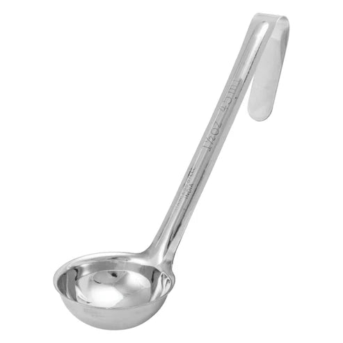 Winco LDI-05SH to 60SH, 1/2oz-6oz One-piece S/S Ladles, 6" Handle, EA