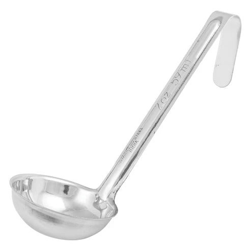 Winco LDI-05SH to 60SH, 1/2oz-6oz One-piece S/S Ladles, 6" Handle, EA