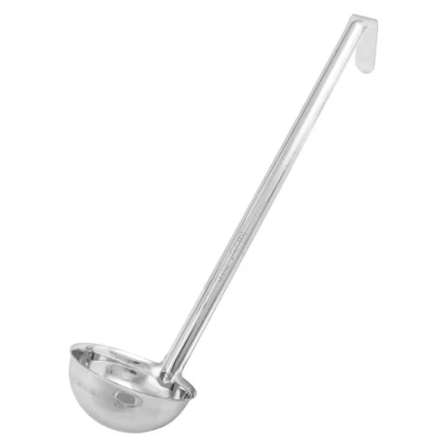 Winco LDI-0 to 8, 1/2oz-8oz, One-piece S/S, Teal to Blue Ladles, EA