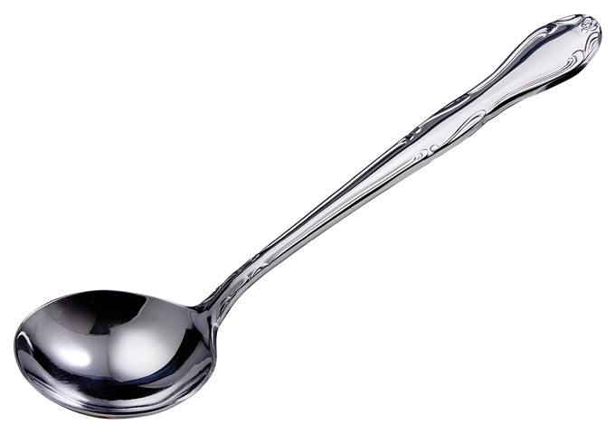 Winco LE-1 1oz Stainless Steel Elegance Gravy Ladle