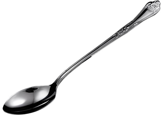 Winco LE-13 13" Stainless Steel Elegance Solid Spoon