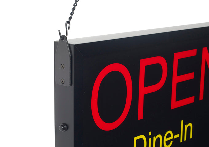 Winco LED-21 "All-in-One" Open Sign LED (Spanish Version)