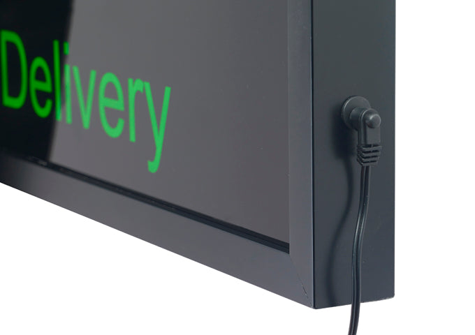 Winco LED-21 "All-in-One" Open Sign LED (Spanish Version)