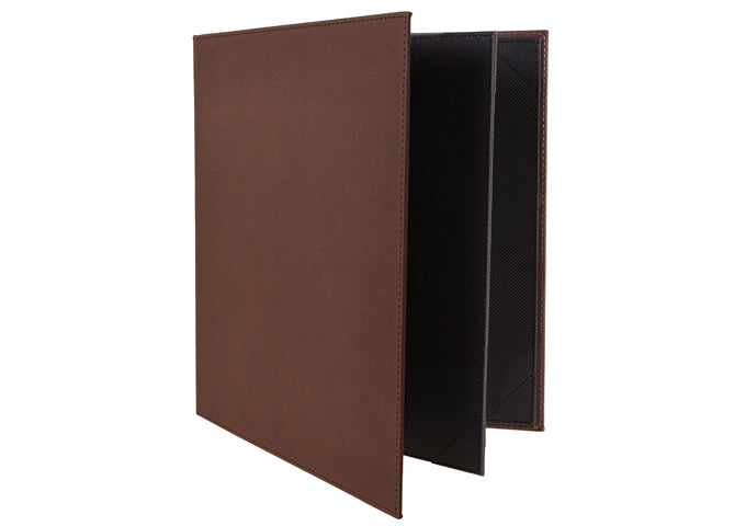 Winco LMF-811BK to LMF-814GY, 8-1/2 x 11" Four-Views Menu Cover