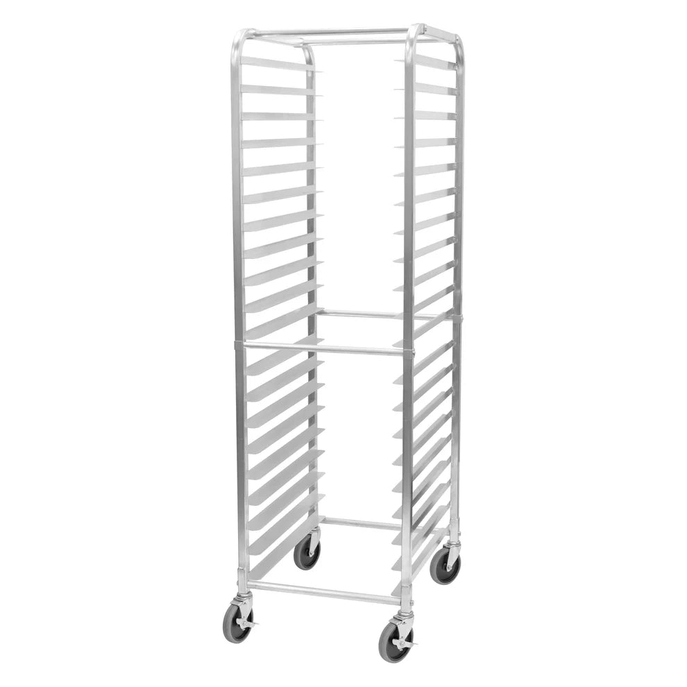 Winco ALRK-20R, 20-Tier, 3" Spacing, Aluminum, KD Sheet Pan Rack, NSF