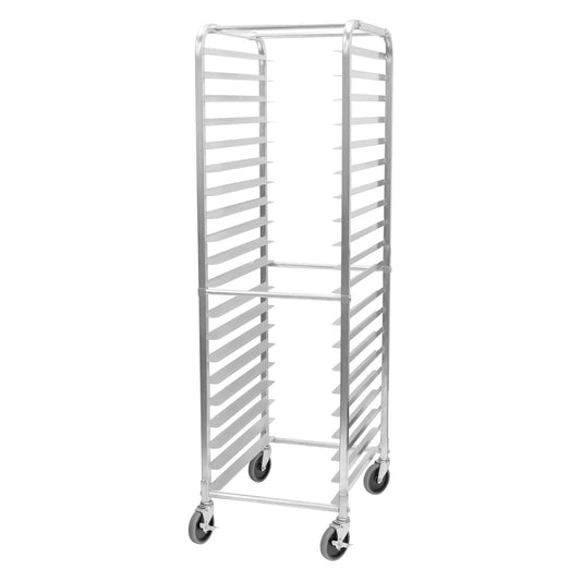 Winco ALRK-20R, 20-Tier, 3" Spacing, Aluminum, KD Sheet Pan Rack, NSF
