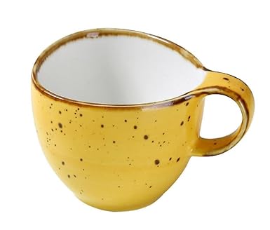 Yanco Coffee/Tea Cup LY-001YL is a stylish and durable choice for any restaurant, café, or catering event. Made from high-quality porcelain with a sleek color-glazed finish, this cup enhances the presentation of hot and cold beverages, including coffee, tea, and cocoa. The Lyon Yellow collection’s elegant yet sturdy design ensures a refined look while maintaining durability for daily use. With a 7 oz capacity, this cup provides the perfect portion for serving drinks. 