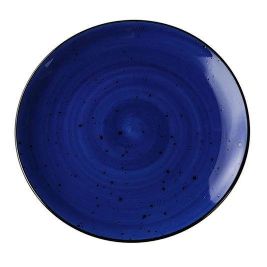 Yanco Coupe Plate LY-1112BU is a stylish and versatile choice for any dining setting. Made from high-quality porcelain, this plate features a reactive glaze with a rich brown speckled finish, adding elegance to both casual and formal table settings. With a 12.25-inch diameter and 1.25-inch height, it offers ample space for serving main courses and sides. The durable porcelain construction ensures long-lasting performance, making it ideal for high-traffic establishments such as restaurants, hotels, and cafes