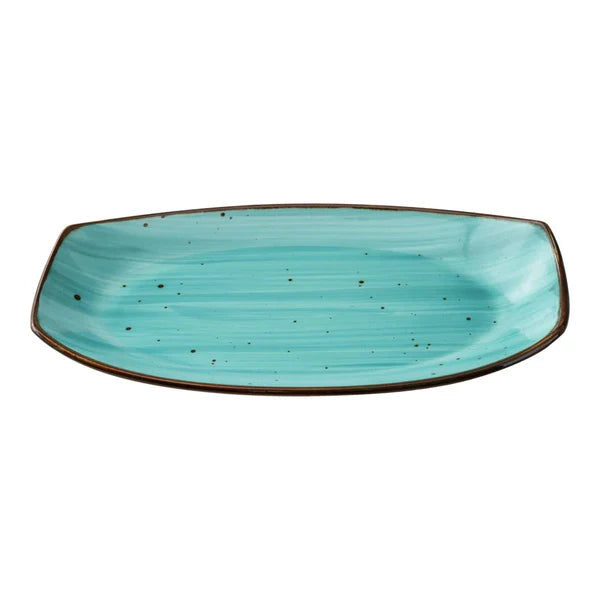 Yanco Rectangular Plate LY-215TQ is a stylish and durable addition to any tableware collection. Crafted from high-quality porcelain with a sleek glaze finish, this plate offers excellent resistance to mechanical damage and temperature changes. Its versatile rectangular design makes it ideal for serving soups, salads, pasta, and hot meals. 