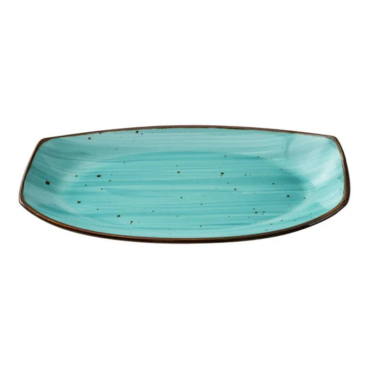 Yanco Rectangular Plate LY-215TQ is a stylish and durable addition to any tableware collection. Crafted from high-quality porcelain with a sleek glaze finish, this plate offers excellent resistance to mechanical damage and temperature changes. Its versatile rectangular design makes it ideal for serving soups, salads, pasta, and hot meals. 