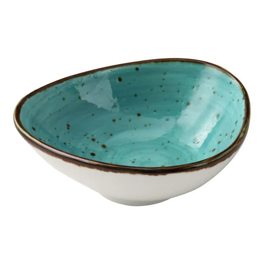 Yanco Triangle Sauce Bowl LY-404TQ is a stylish and durable addition to your tableware collection. Made from high-quality porcelain with a sleek color-glazed finish, this bowl offers excellent resistance to mechanical damage and temperature changes. Its unique triangular shape enhances food presentation, making it ideal for serving sauces, rice, miso soup, noodles, or salads.