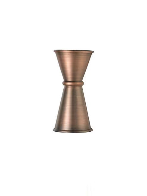 Antique Copper Japanese Style Jigger 1/2 x 3/4 ounce, M37000ACP, 12/case