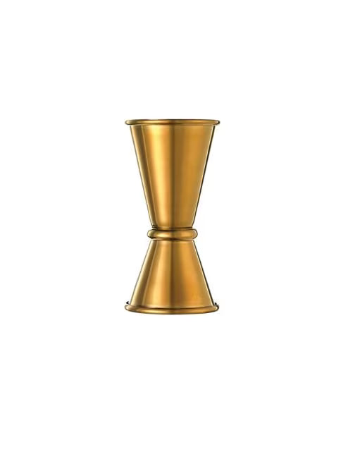 Gold Plated Japanese Style Jigger 1/2 x 3/4 ounce, M37000GD, 12/case