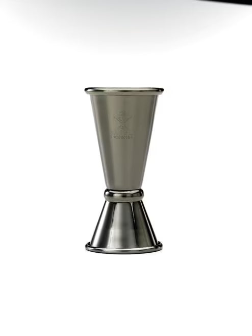Gun Metal Japanese Style Jigger 20 ml x 40 ml, M37001BK, 12/case