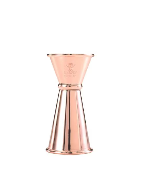 Copper Plated Japanese Style Jigger 20 ml x 40 ml, M37001CP, 12/case