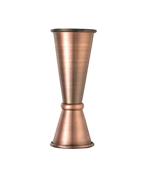 Antique Copper Japanese Style Jigger 20 ml x 40 ml, M37002ACP, 12/case