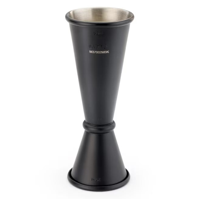 Black Japanese Style Jigger 25 x 50 ml, M37002MBK, 12/case