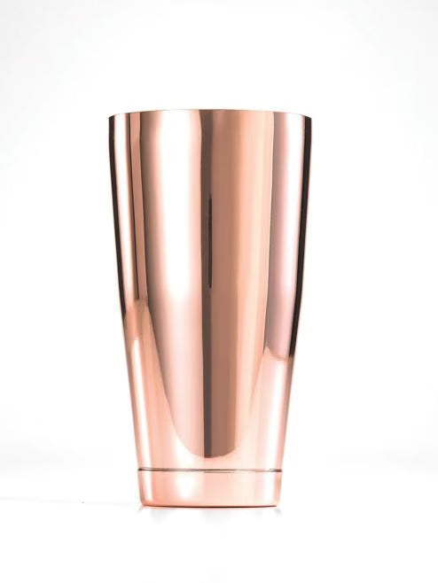 Copper Plated Shaker/Tin 28 ounce, M37008CP, 6/case