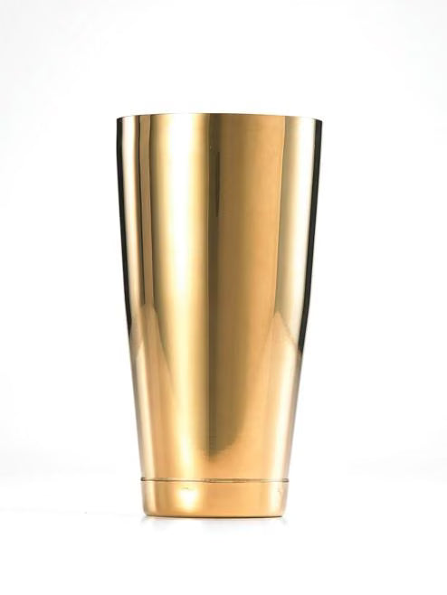 Gold Plated Shaker/Tin 28 ounce, M37008GD, 6/case
