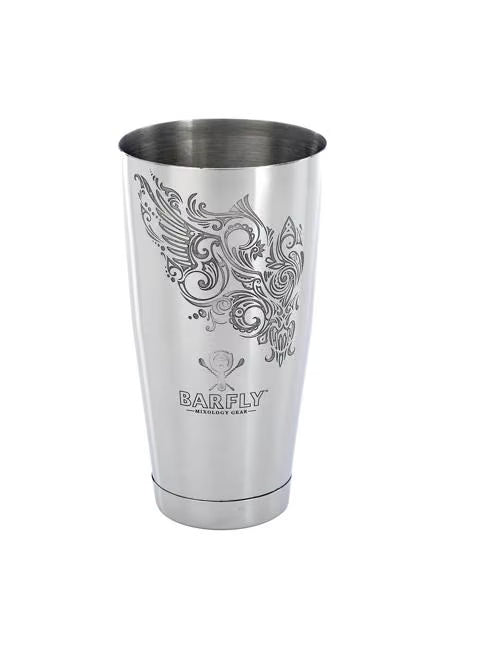 Barfly Logo Shaker/Tin 28 ounce, M37008MER, 6/case
