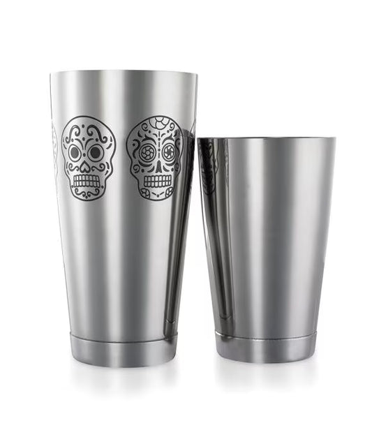 Stainless Steel Skull Shaker Set 18 & 28 ounce, M37009SKU, 6 set/case