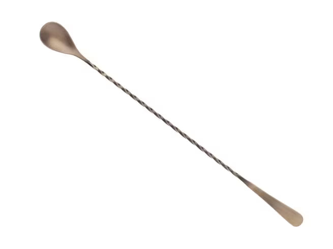Antique Gold Japanese Style Bar Spoon 13 1/16 inches, M37010ANG, 12/case