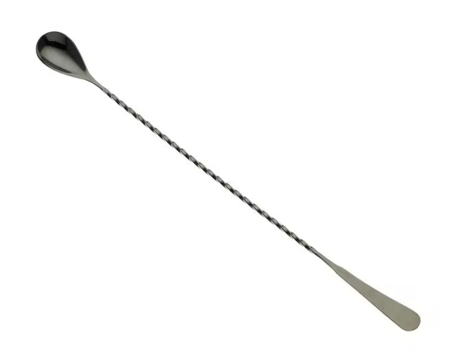 Gun Metal Black Japanese Style Bar Spoon 13 1/16 inches, M37010BK, 12/case