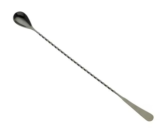 Gun Metal Black Japanese Style Bar Spoon 13 1/16 inches, M37010BK, 12/case