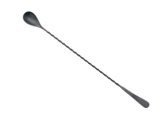 Vintage Black Japanese Style Bar Spoon 13 1/16 inches, M37010VBK, 12/case