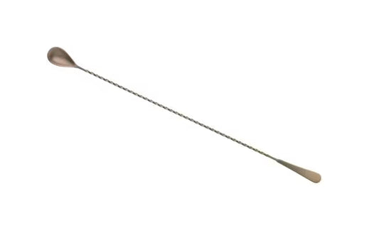 Antique Copper Japanese Style Bar Spoon 17 1/8 inches, M37011ACP, 12/case