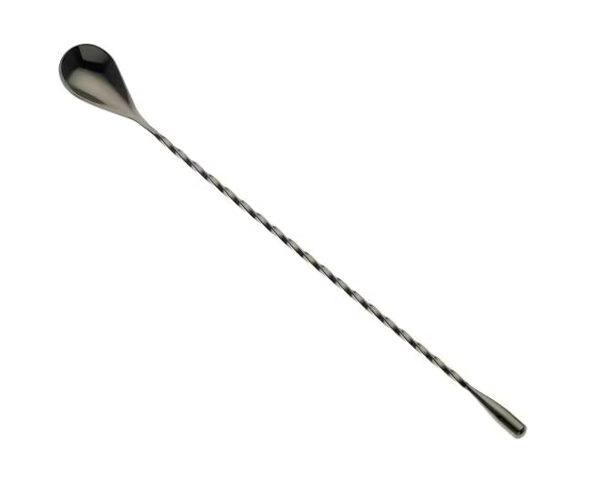 Gun Metal Black Classic Bar Spoon 11 13/16 inches, M37012BK, 12/case