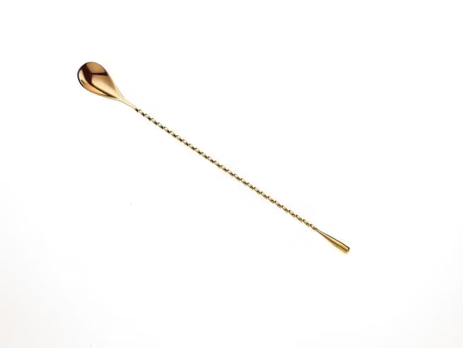 Gold Plated Classic Bar Spoon 11 13/16 inches, M37012GD, 12/case
