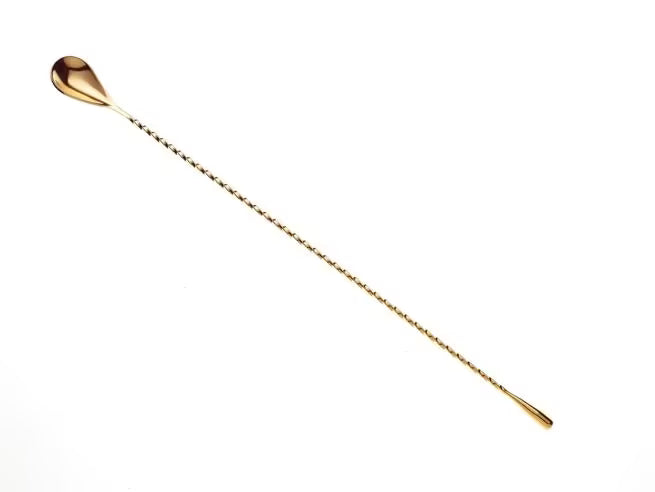Gold Plated Classic Bar Spoon 15 3/4 inches, M37013GD, 12/case