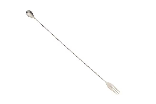 Stainless Steel Bar Spoon w/ Fork End, 19 5/8 inches, M37017, 12/case