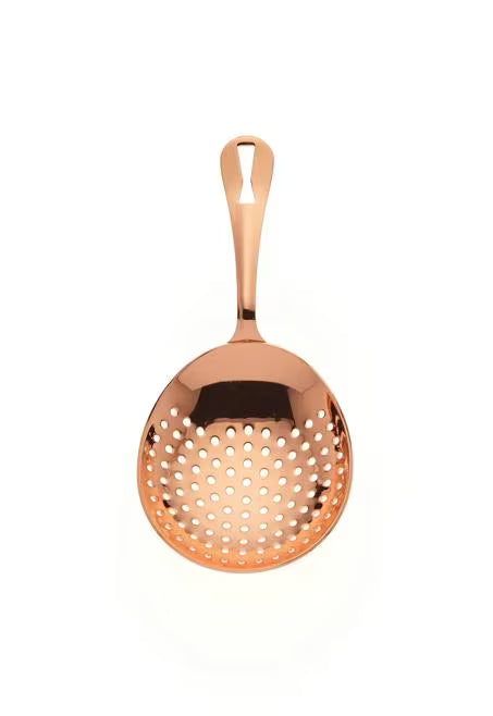 Copper Plated Julep Strainer, M37028CP, 12/case