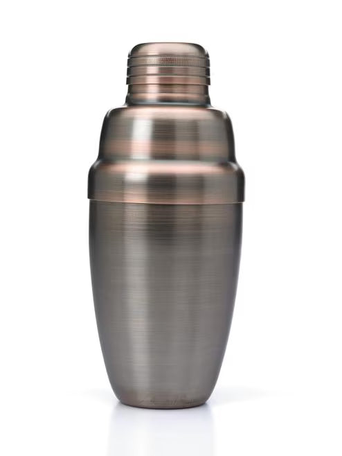 Copper Plated Heavy Duty Cocktail Shaker Set 3 Piece, M37038ACP, 6 set/case