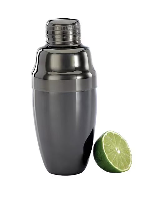 Gun Metal Black Heavy Duty Cocktail Shaker Set 3 Piece, M37038BK, 6/case